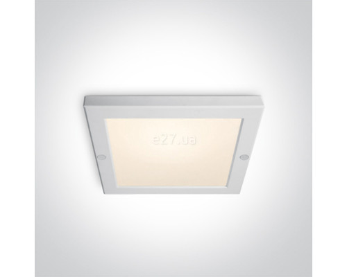 Стельовий світильник One Light 62018AF/W/W The Ultra Slim LED Panel Plafo, 18 Вт, 1400 лм, 3000K
