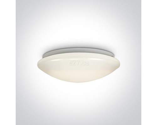 Стельовий світильник One Light 62024C/W The LED Plafo Range Round, 26 Вт, 1600 лм, 3000K