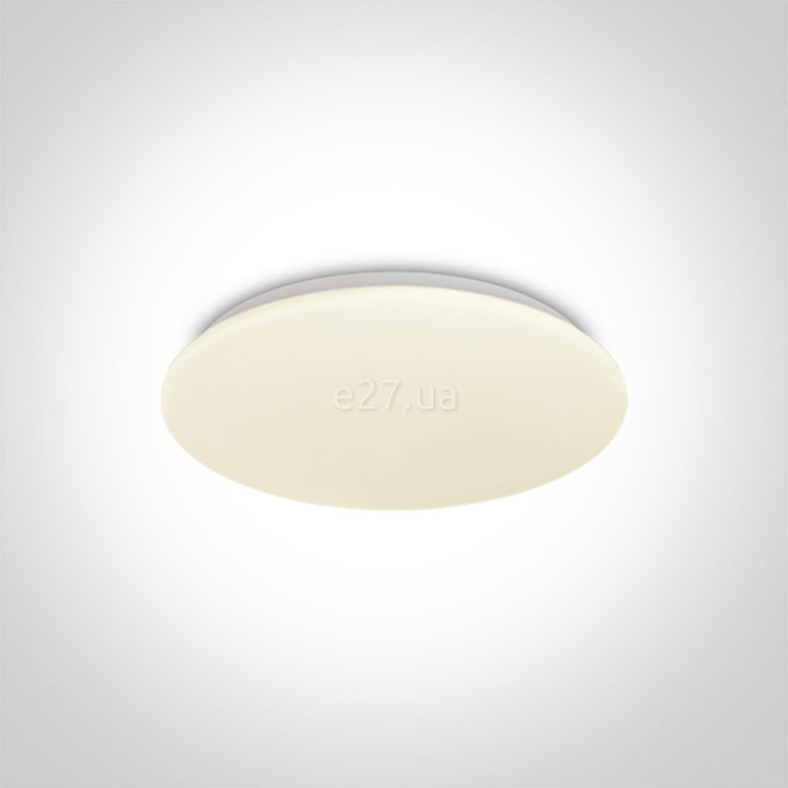 Стельовий світильник One Light 62026B/W The LED Plafo Range, 24 Вт, 1700 лм, 3000K · One Light · one-light-62026b-w