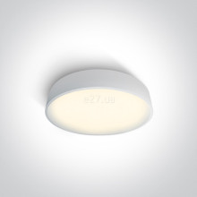 Стельовий світильник One Light 62118D/W/W The LED Project Plafo Metal, 20 Вт, 1300 лм, 3000K · One Light · one-light-62118d-w-w