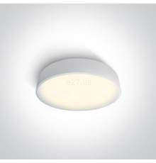 Стельовий світильник One Light 62118D/W/W The LED Project Plafo Metal, 20 Вт, 1300 лм, 3000K