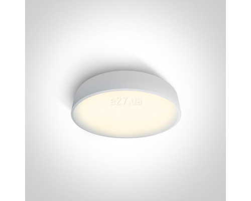 Стельовий світильник One Light 62118D/W/W The LED Project Plafo Metal, 20 Вт, 1300 лм, 3000K