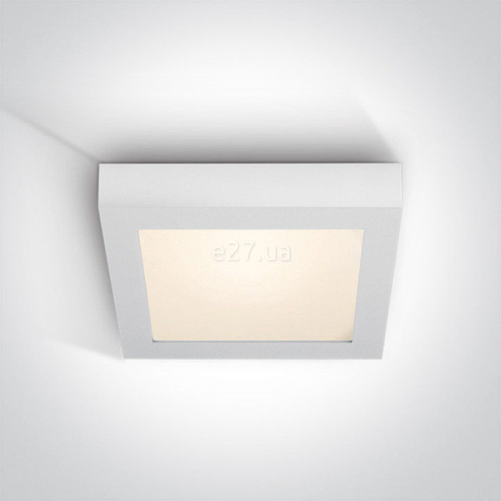 Стельовий світильник One Light 62122F/W/W The LED Panel Plafo Square, 22 Вт, 1490 лм, 3000K · One Light · one-light-62122f-w-w