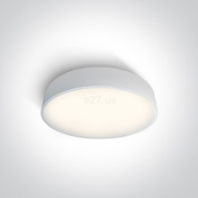 Стельовий світильник One Light 62125D/W/C The LED Project Plafo Metal, 25 Вт, 1600 лм, 4000K · One Light · one-light-62125d-w-c