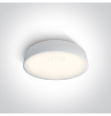 Стельовий світильник One Light 62125D/W/C The LED Project Plafo Metal, 25 Вт, 1600 лм, 4000K