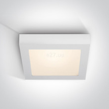 Стельовий світильник One Light 62130AF/W/W The LED Panel Plafo Square, 30 Вт, 1957 лм, 3000K · One Light · one-light-62130af-w-w