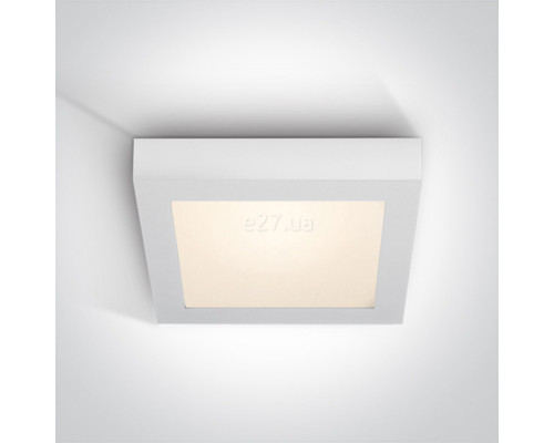 Стельовий світильник One Light 62130AF/W/W The LED Panel Plafo Square, 30 Вт, 1957 лм, 3000K