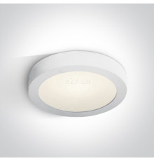 Стельовий світильник One Light 62130F/W/C The LED Panel Plafo Round, 30 Вт, 1997 лм, 4000K
