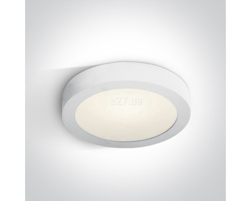 Стельовий світильник One Light 62130F/W/C The LED Panel Plafo Round, 30 Вт, 1997 лм, 4000K