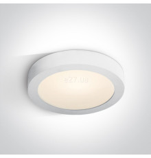 Стельовий світильник One Light 62130F/W/W The LED Panel Plafo Round, 30 Вт, 1797 лм, 3000K
