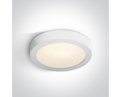 Стельовий світильник One Light 62130F/W/W The LED Panel Plafo Round, 30 Вт, 1797 лм, 3000K