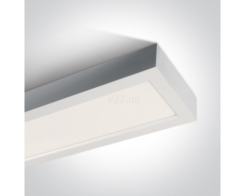 Стельовий світильник One Light 62140RF/W/W LED Die Cast Panel Range, 40 Вт, 2700 лм, 3000K