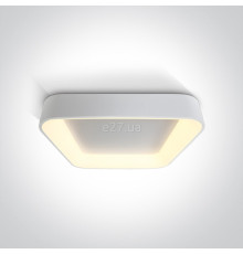Стельовий світильник One Light 62142NA/W/W The LED Decorative Plafo Square, 50 Вт, 3000 лм, 3000K
