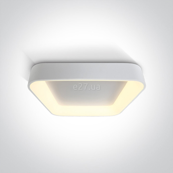 Стельовий світильник One Light 62142NA/W/W The LED Decorative Plafo Square, 50 Вт, 3000 лм, 3000K · One Light · one-light-62142na-w-w