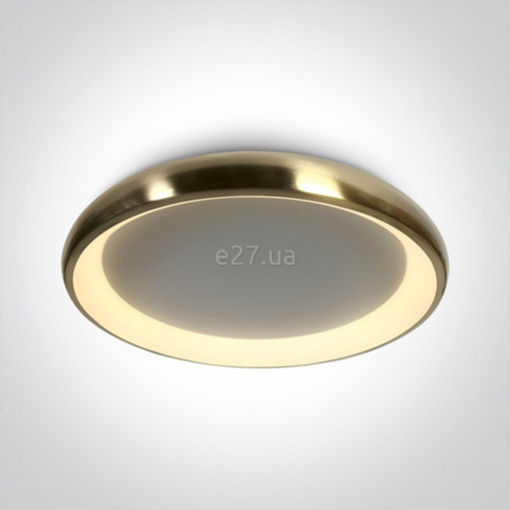 Стельовий світильник One Light 62144N/BGL/W The LED Decorative Plafo, 50 Вт, 2750 лм, 3000K · One Light · one-light-62144n-bgl-w