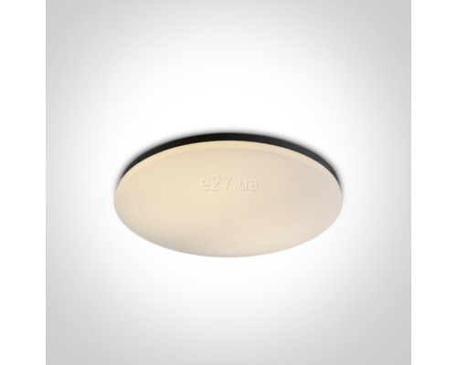 Стельовий світильник One Light 62146/B/W The LED Slim Line Plafo, 55 Вт, 4100 лм, 3000K