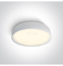 Стельовий світильник One Light 62150D/W/W The LED Project Plafo Metal, 50 Вт, 3000 лм, 3000K