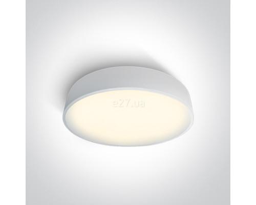 Стельовий світильник One Light 62150D/W/W The LED Project Plafo Metal, 50 Вт, 3000 лм, 3000K