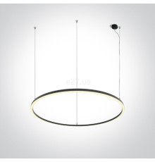 Підвісний світильник One Light 62156C/B/W LED Circle Rings, 65 Вт, 4300 лм, 3000K