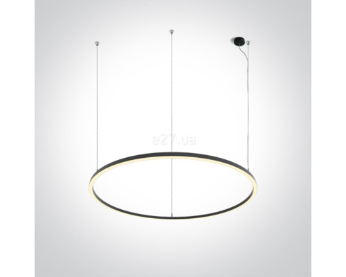 Підвісний світильник One Light 62156C/B/W LED Circle Rings, 65 Вт, 4300 лм, 3000K