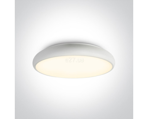 Стельовий світильник One Light 62160/W/W The LED Slim Line Plafo, 62 Вт, 3600 лм, 3000K