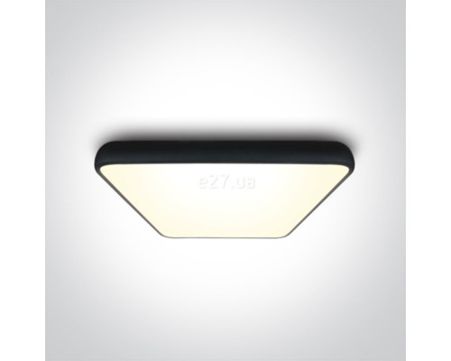 Стельовий світильник One Light 62160A/B/W The LED Slim Line Plafo, 62 Вт, 3600 лм, 3000K