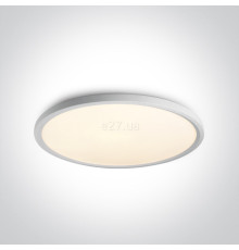 Стельовий світильник One Light 62160FB/W/W The Ultra Slim LED Floating Plafo Aluminium, 60 Вт, 5300 лм, 3000K