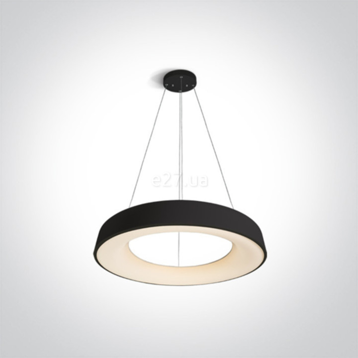 Підвісний світильник One Light 62180NB/B/W LED Pendant Rings, 80 Вт, 4400 лм, 3000K · One Light · one-light-62180nb-b-w