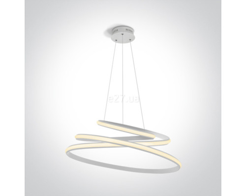 Люстра One Light 63046A/W LED Pendant Rings, 45 Вт, 2700 лм, 3000K
