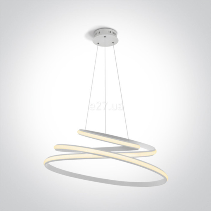 Люстра One Light 63046A/W LED Pendant Rings, 45 Вт, 2700 лм, 3000K · One Light · one-light-63046a-w