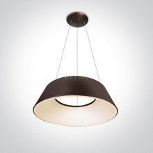 Підвісний світильник One Light 63058/BBR/W Mushroom Pendants, 60 Вт, 3600 лм, 3000K · One Light · one-light-63058-bbr-w