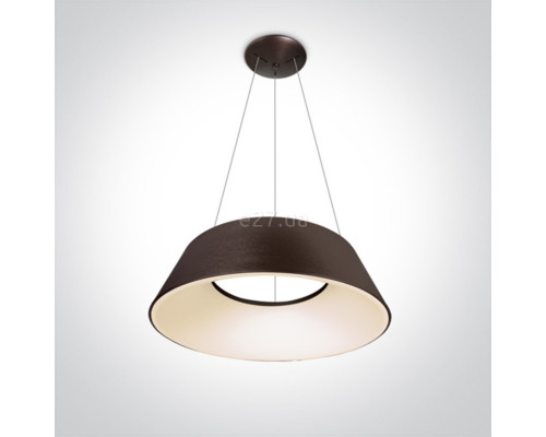 Підвісний світильник One Light 63058/BBR/W Mushroom Pendants, 60 Вт, 3600 лм, 3000K