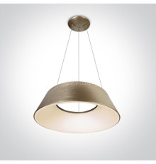 Підвісний світильник One Light 63058/BGL/W Mushroom Pendants, 60 Вт, 3600 лм, 3000K