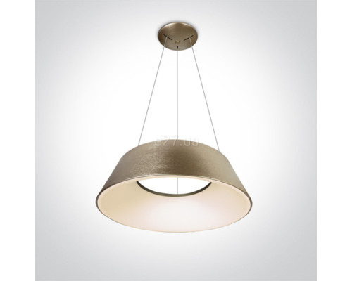 Підвісний світильник One Light 63058/BGL/W Mushroom Pendants, 60 Вт, 3600 лм, 3000K