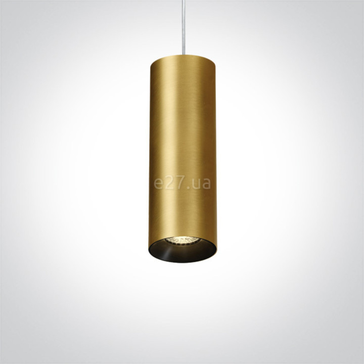 Підвісний світильник One Light 63105M/BBS Cylinder Pendants · One Light · one-light-63105m-bbs