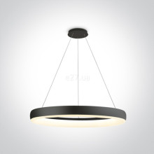 Люстра One Light 63114/B/W LED Pendant Rings, 40 Вт, 2400 лм, 3000K · One Light · one-light-63114-b-w