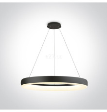 Люстра One Light 63114/B/W LED Pendant Rings, 40 Вт, 2400 лм, 3000K