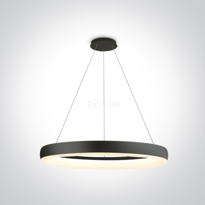 Люстра One Light 63114/B/W LED Pendant Rings, 40 Вт, 2400 лм, 3000K · One Light · one-light-63114-b-w