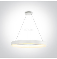 Люстра One Light 63114/W/W LED Pendant Rings, 40 Вт, 2400 лм, 3000K