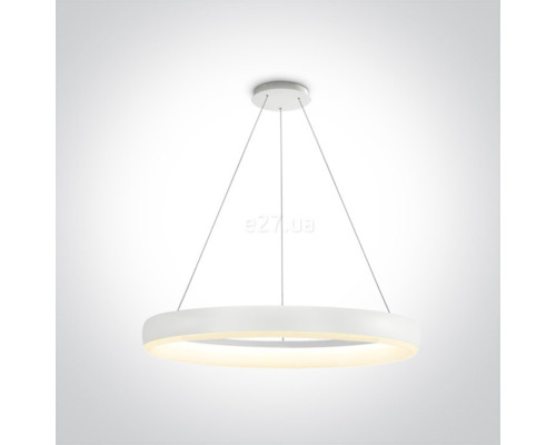 Люстра One Light 63114/W/W LED Pendant Rings, 40 Вт, 2400 лм, 3000K