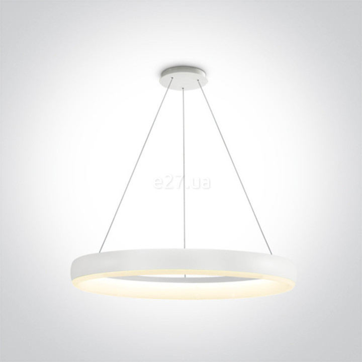 Люстра One Light 63114/W/W LED Pendant Rings, 40 Вт, 2400 лм, 3000K · One Light · one-light-63114-w-w