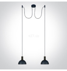 Підвісний світильник One Light 63140B/B E27 Round Pendants