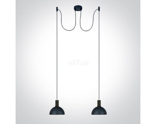 Підвісний світильник One Light 63140B/B E27 Round Pendants