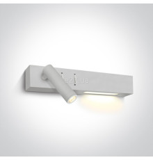 Спот One Light 65146/W/W Reading Spots Aluminium, 3 Вт, 480 лм, 3000K