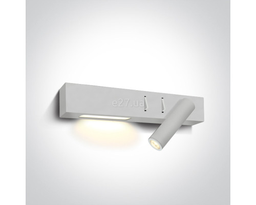 Спот One Light 65146A/W/W Reading Spots Aluminium, 3 Вт, 480 лм, 3000K