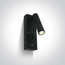 Спот One Light 65746A/B/W Reading Spots Aluminium, 3 Вт, 150 лм, 3000K · One Light · one-light-65746a-b-w
