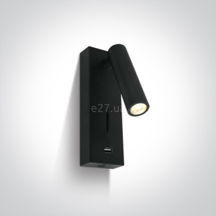Спот One Light 65746A/B/W Reading Spots Aluminium, 3 Вт, 150 лм, 3000K · One Light · one-light-65746a-b-w