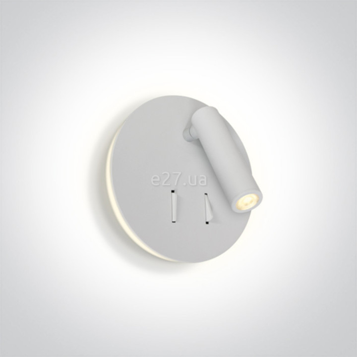 Спот One Light 65746B/W/W Reading Spots Aluminium, 8 Вт, 150 лм, 3000K · One Light · one-light-65746b-w-w