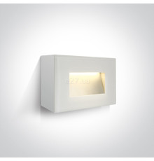 Настінний світильник One Light 67076/W/W The Glass Face Wall Lights Dark Light, 4 Вт, 300 лм, 3000K