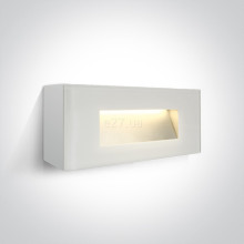Настінний світильник One Light 67076A/W/W The Glass Face Wall Lights Dark Light, 5 Вт, 350 лм, 3000K · One Light · one-light-67076a-w-w